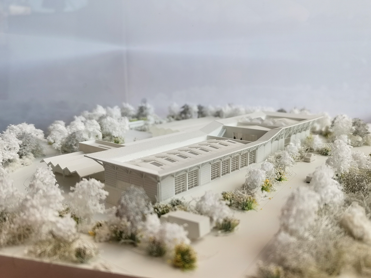 agence d'architecture DLW : proposition pour la construction du centre technique municipal de Pornichet